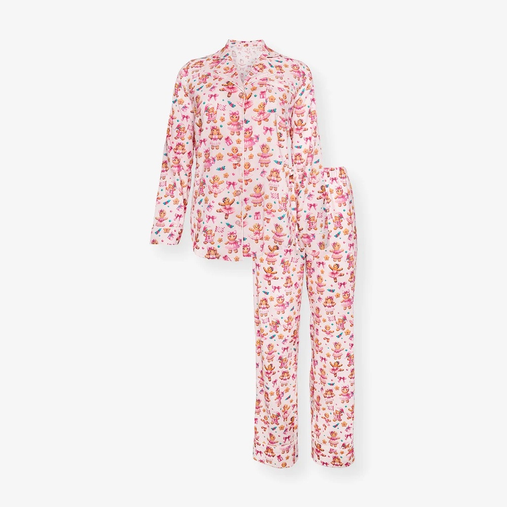 NIB Posh Peanut ‘Ginger Posh’ Women’s Flannelette Pajama Set size Large